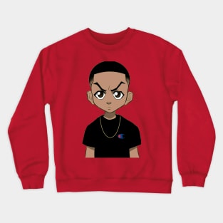 Boondocks Shirt Crewneck Sweatshirt